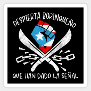 Despierta Borinqueño Sticker